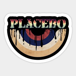 Melted Vinyl - Placebo Sticker